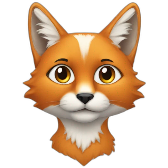 Cat-fox-minteyes emoji