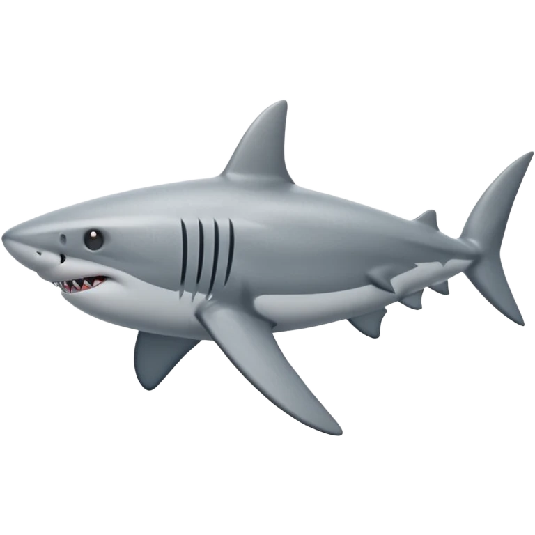 swimming shark emoji