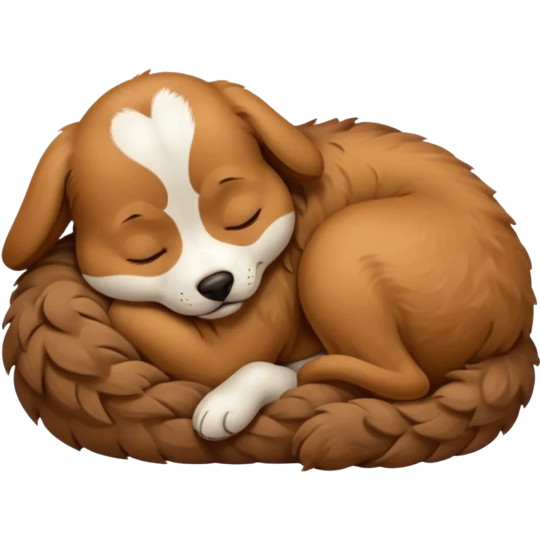 perro dormido emoji