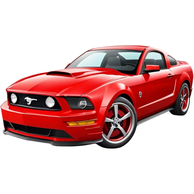 Mustang car emoji