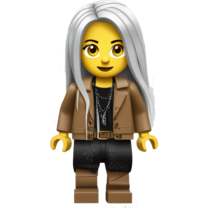 BILLIE EILISH lego full body emoji