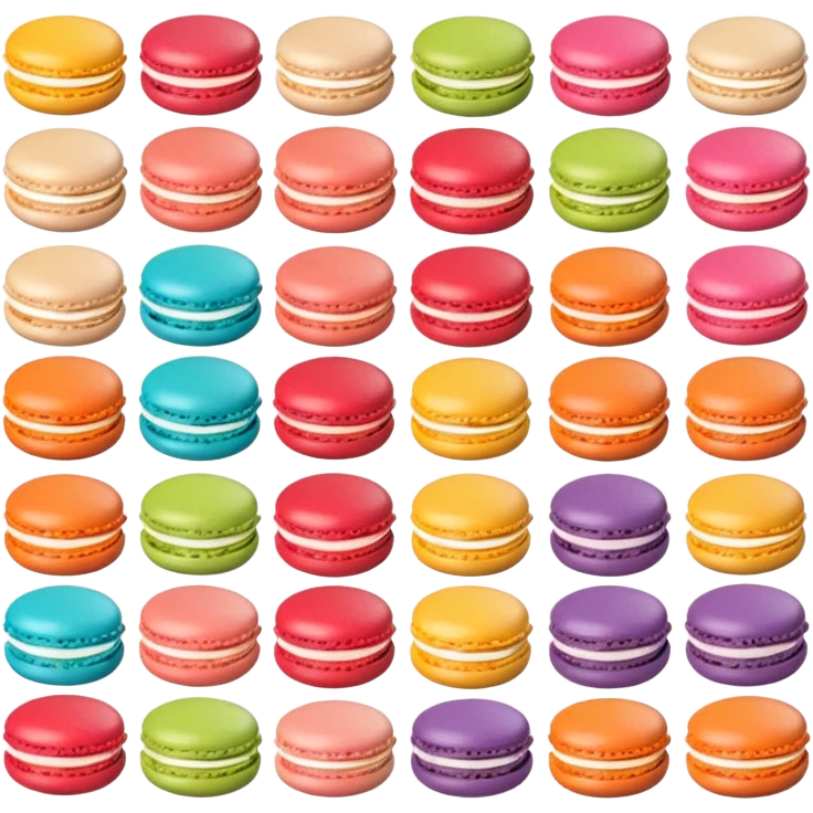 make a macarons emoji