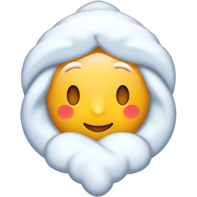 Снежная лиса emoji