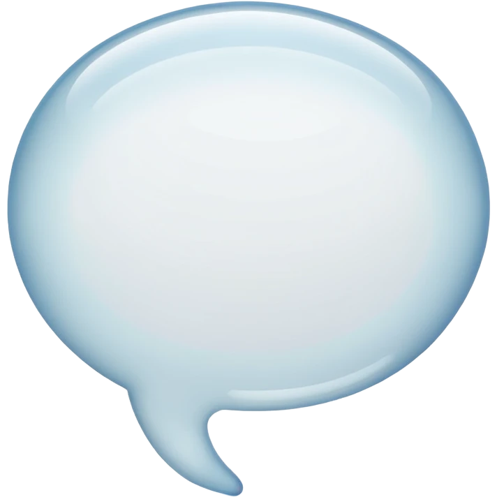 conversation bubble emoji