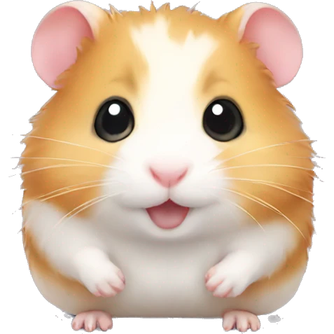 cute hamster emoji