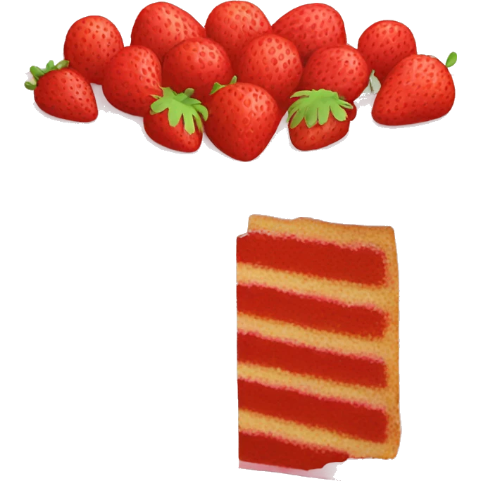 strawberry cake emoji