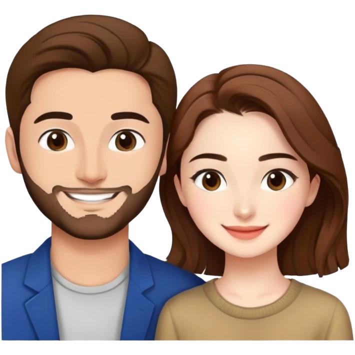 hania amir with boyfriend emoji