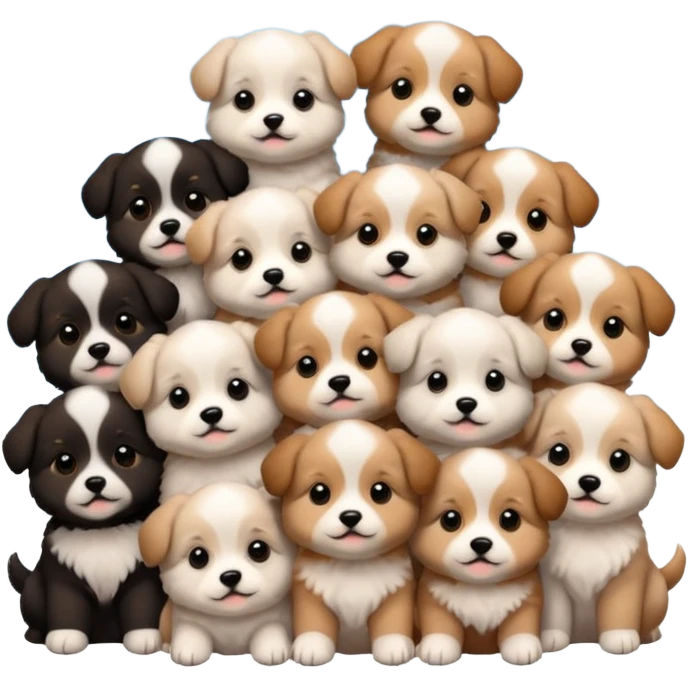 Cielo de los perritos emoji