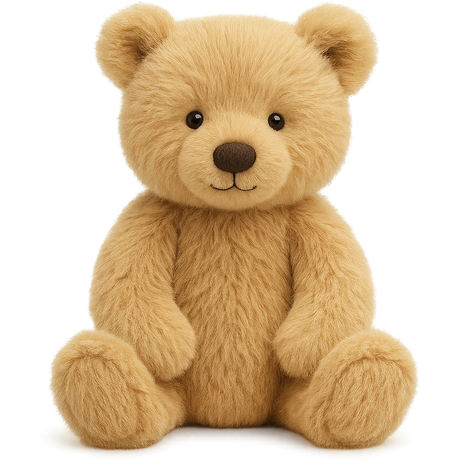 jellycat stuffed plush blonde grizzly bear cub emoji