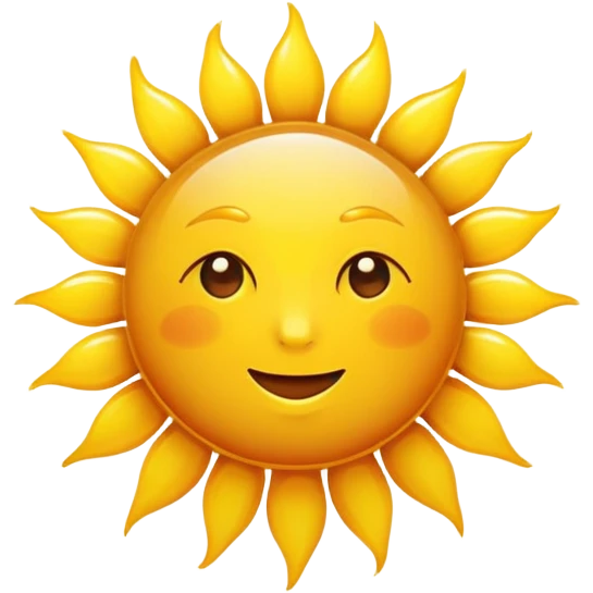 sun emoji