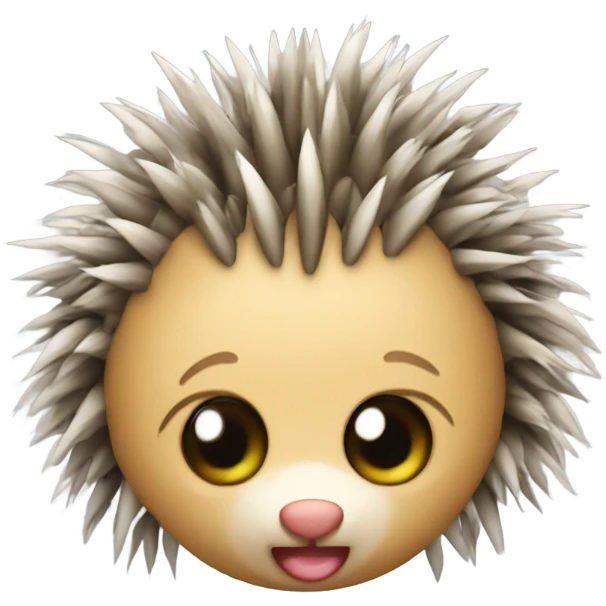 Porcupine in bikini emoji