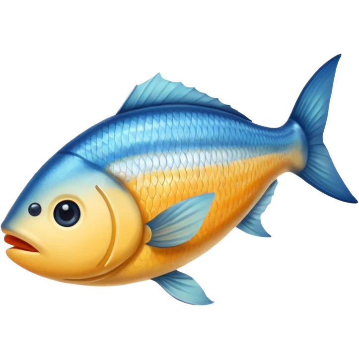 make a single small cooked fish  emoji