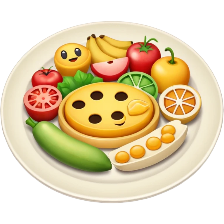 create some food emojis that everyon usualy has basic emoji