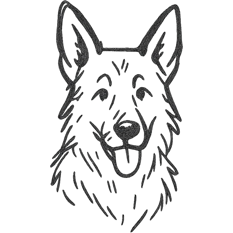German Sheepdog emoji