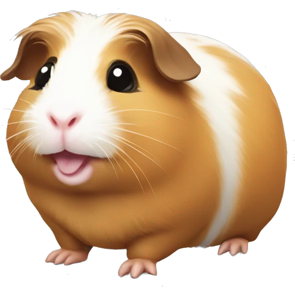 cute happy guinea pig emoji