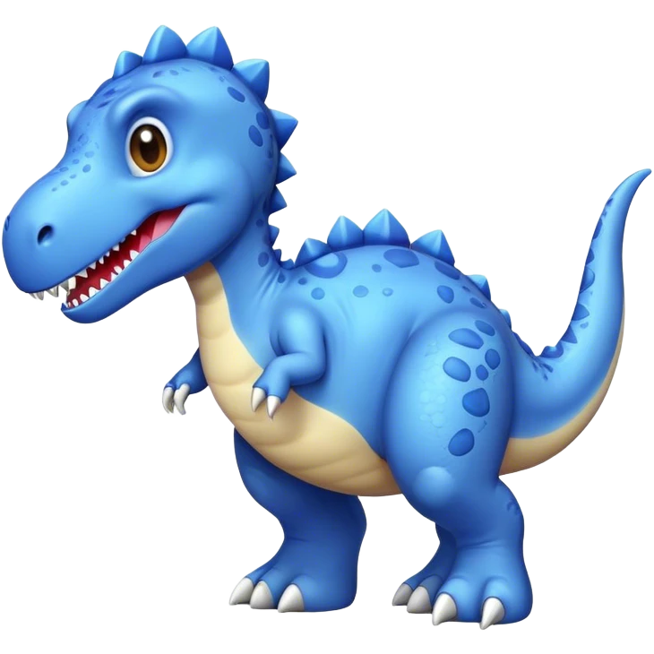 Blue the dinosaur  emoji