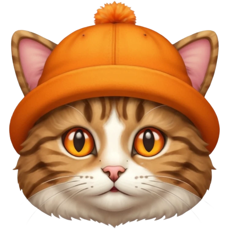 Cat with hat  emoji