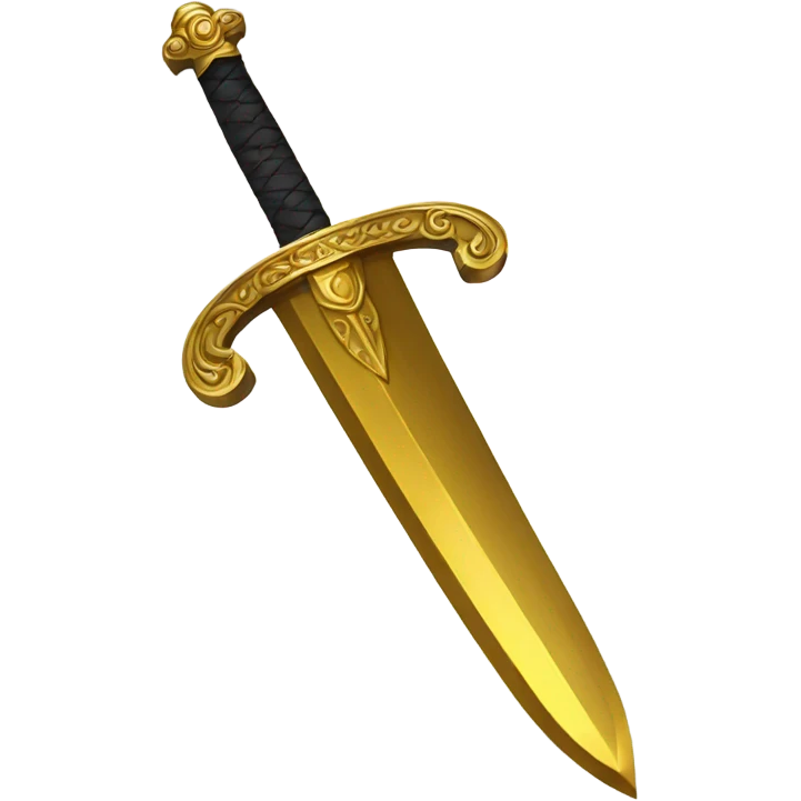 gold longsword emoji
