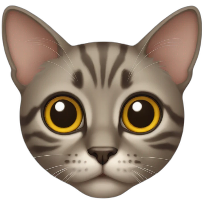 cat big eyes emoji
