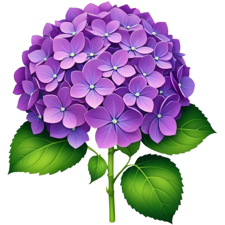 Hydrangea emoji