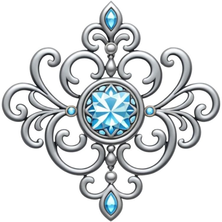 Silver jewelry . No faces  emoji