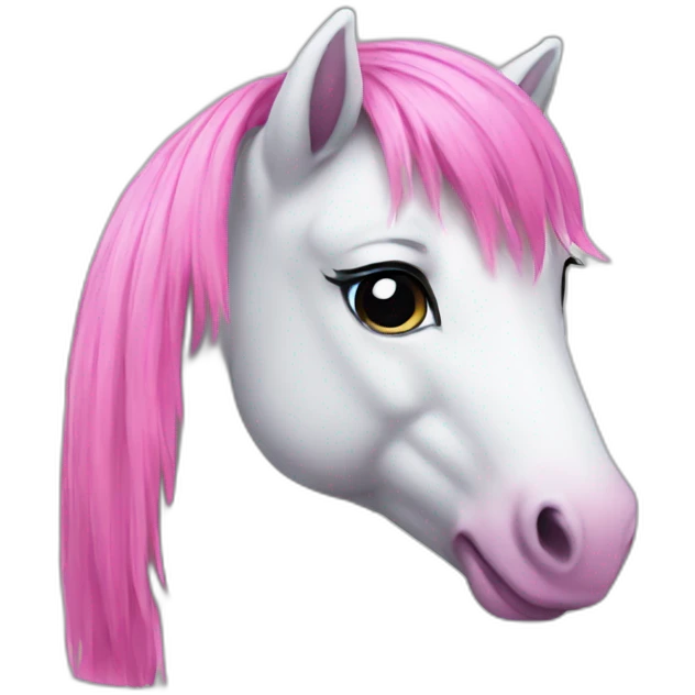 pink pony emoji