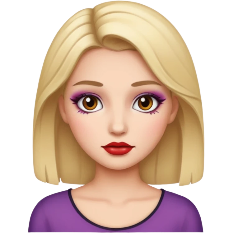 sexy girl makeup emoji