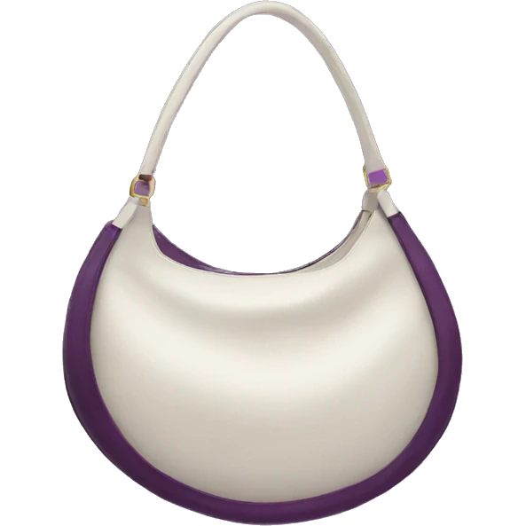 Eggplant handbag emoji