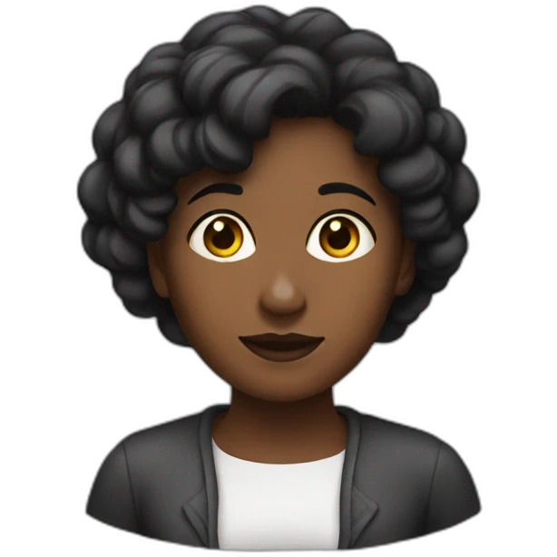 Mulher negra emoji