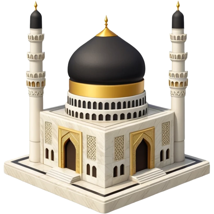 umroh mekkah building without background emoji