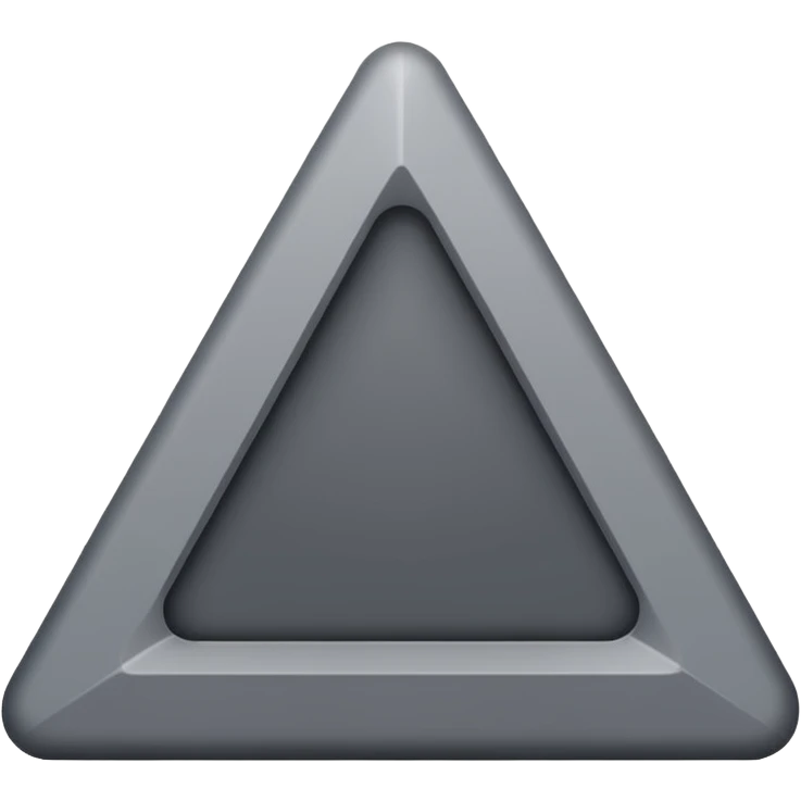 gray triangle emoji