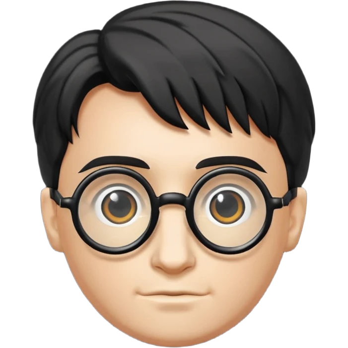 Harry Potter glasses emoji