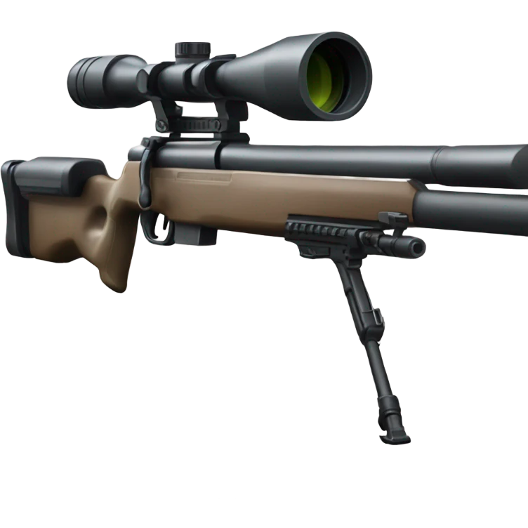 Sniper rifle emoji
