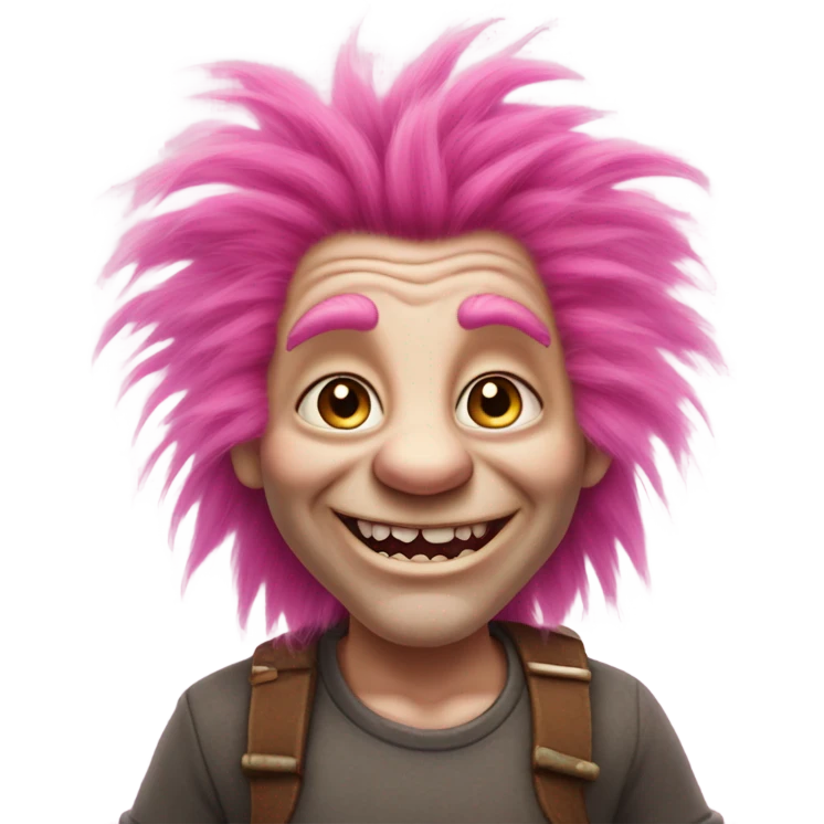 Pink Troll emoji