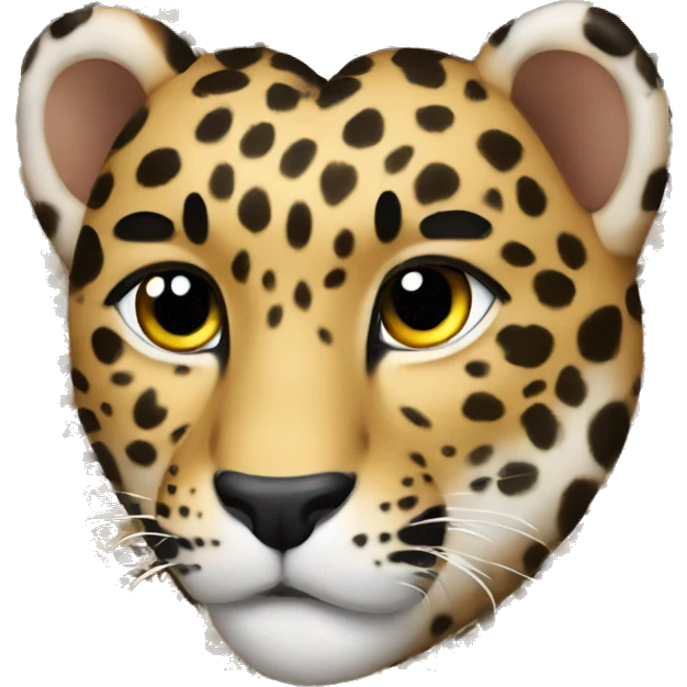 leopard heart emoji