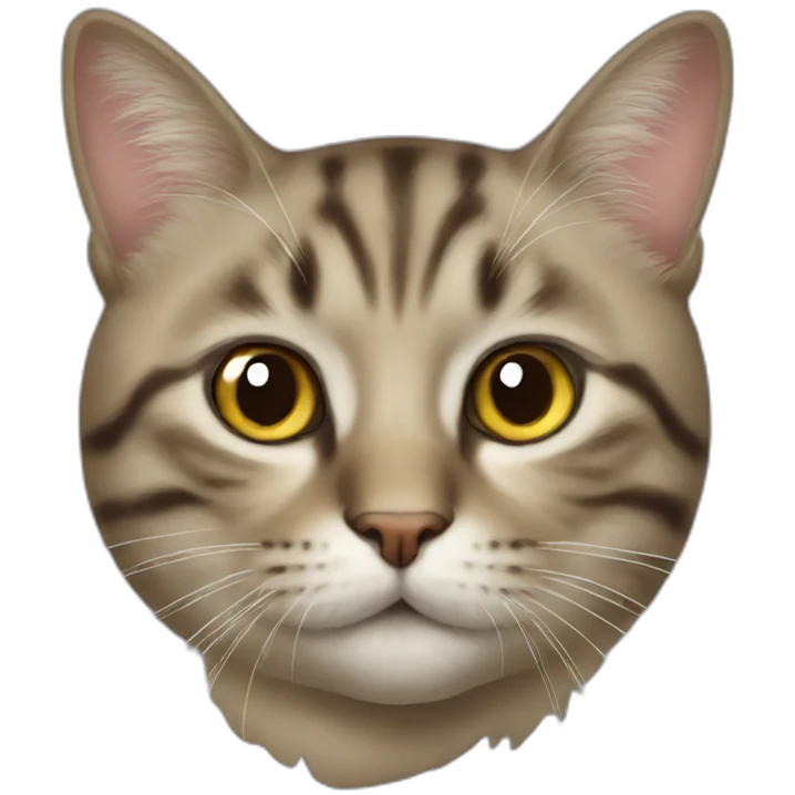 Cat apple emoji