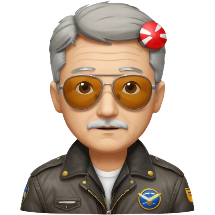 an old civil pilot emoji