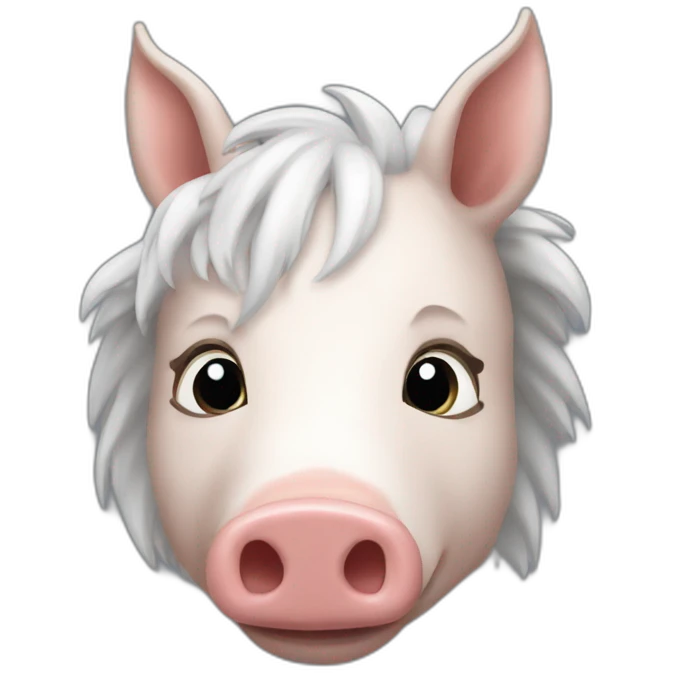 Chevaucheur de cochon emoji