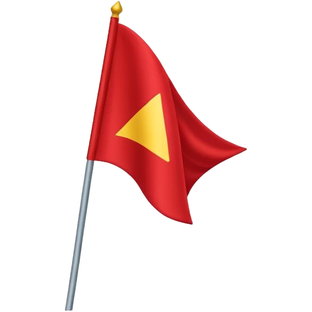 Triangular FlagTriangular FlagTriangular FlagTriangular Flag emoji