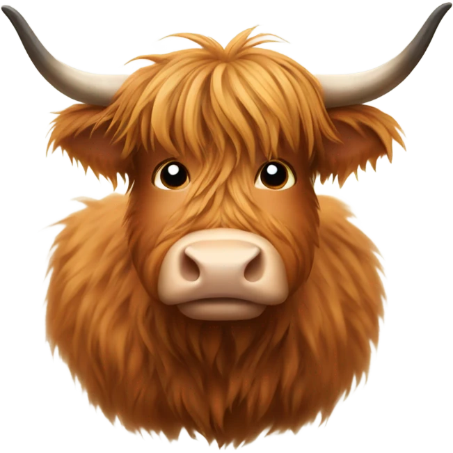 Highland cow emoji