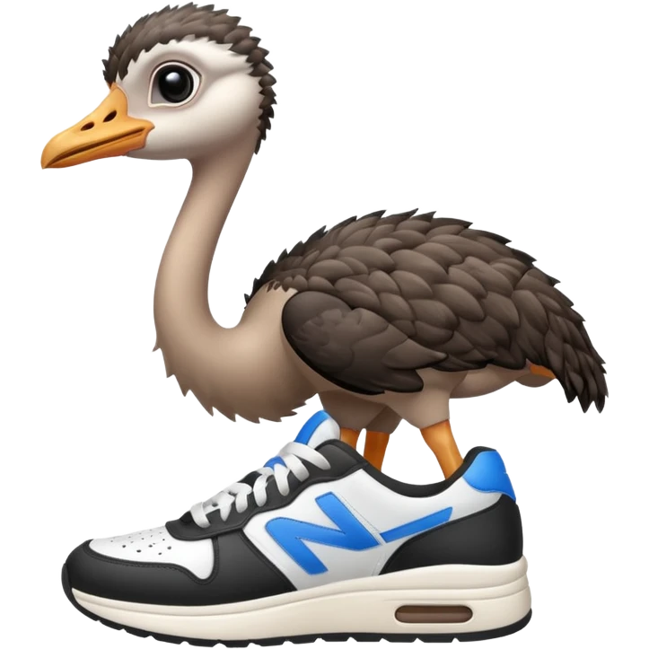  ostrich-in-sneakers emoji