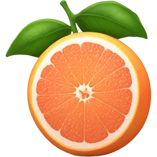 grapefruit emoji