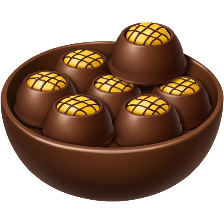 chocolate bowls emoji