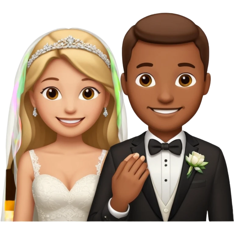 Man and women married  emoji