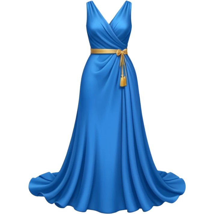 blue dress emoji