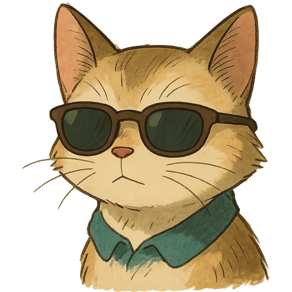 cat wearing sunglasses emoji