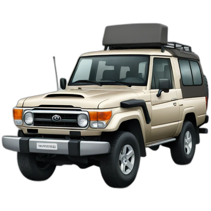 Toyota landcruiser emoji