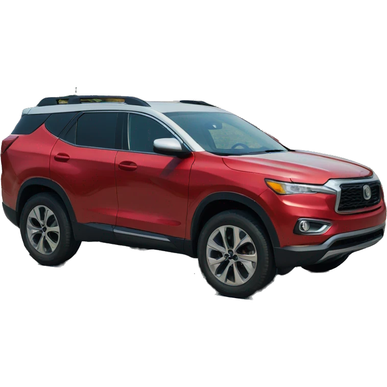 random suv side view emoji