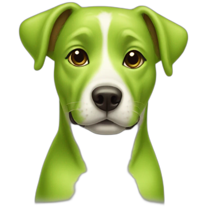 Key lime dog emoji