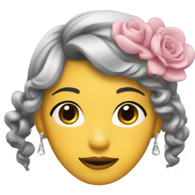 fancy girl emoji